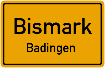 Straßenverzeichnis Bismark Badingen