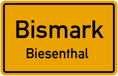 Straßenverzeichnis Bismark Biesenthal