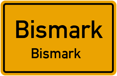 Straßenverzeichnis Bismark Bismark