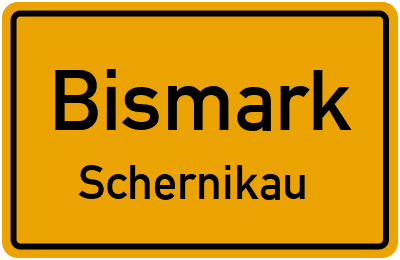 Straßenverzeichnis Bismark Schernikau