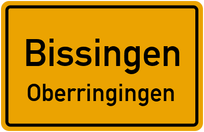 Straßenverzeichnis Bissingen Oberringingen