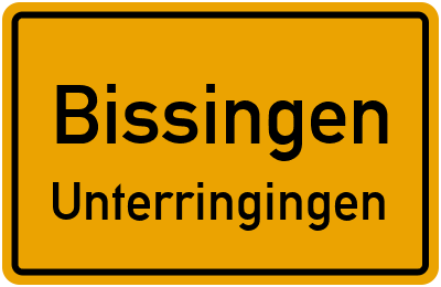 Straßenverzeichnis Bissingen Unterringingen