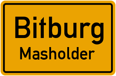 Straßenverzeichnis Bitburg Masholder