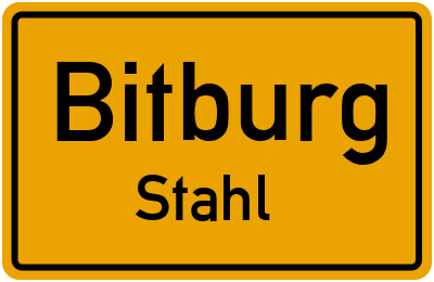 Straßenverzeichnis Bitburg Stahl