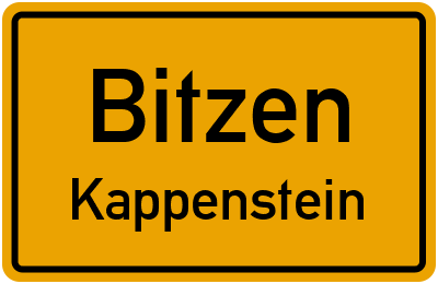 Straßenverzeichnis Bitzen Kappenstein
