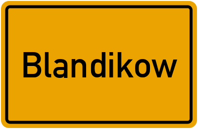 Blandikow in Brandenburg