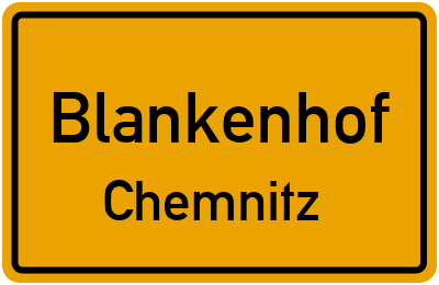 Straßenverzeichnis Blankenhof Chemnitz