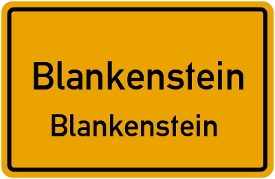 Straßenverzeichnis Blankenstein Blankenstein