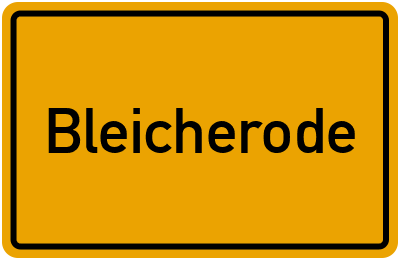 Branchenbuch Bleicherode, Thüringen