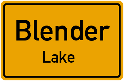 Straßenverzeichnis Blender Lake