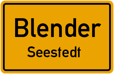 Straßenverzeichnis Blender Seestedt