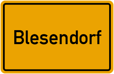 Blesendorf Branchenbuch
