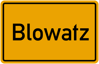 Blowatz in Mecklenburg-Vorpommern