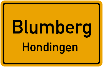 Straßenverzeichnis Blumberg Hondingen