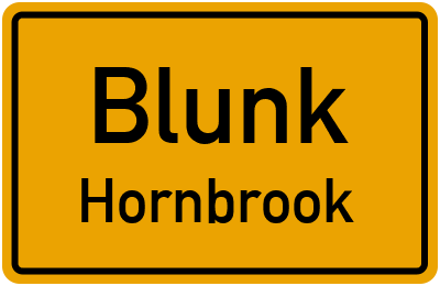 Straßenverzeichnis Blunk Hornbrook