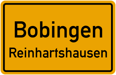 Straßenverzeichnis Bobingen Reinhartshausen
