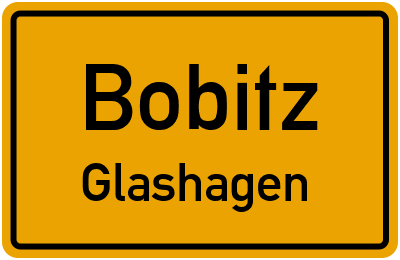 Straßenverzeichnis Bobitz Glashagen