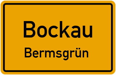 Straßenverzeichnis Bockau Bermsgrün