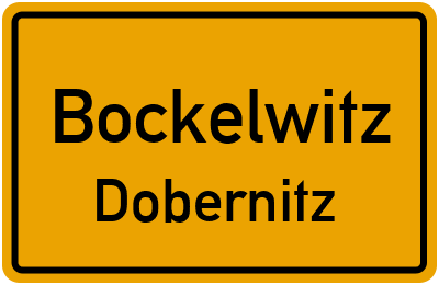Straßenverzeichnis Bockelwitz Dobernitz