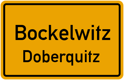 Straßenverzeichnis Bockelwitz Doberquitz