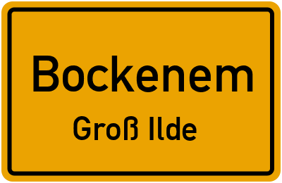 Straßenverzeichnis Bockenem Groß Ilde