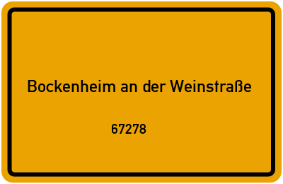 67278 Bockenheim an der Weinstraße