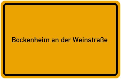 Branchenbuch Bockenheim an der Weinstraße, Rheinland-Pfalz