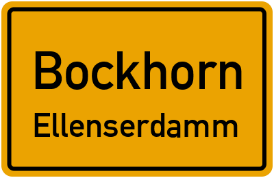 Straßenverzeichnis Bockhorn Ellenserdamm