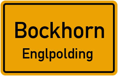 Straßenverzeichnis Bockhorn Englpolding