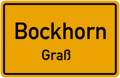 Straßenverzeichnis Bockhorn Graß