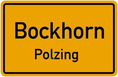 Straßenverzeichnis Bockhorn Polzing