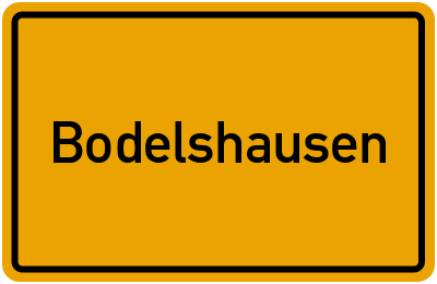 Branchenbuch Bodelshausen, Baden-Württemberg