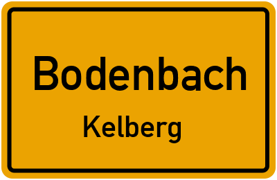 Straßenverzeichnis Bodenbach Kelberg