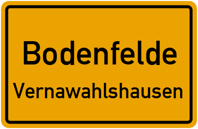 Straßenverzeichnis Bodenfelde Vernawahlshausen