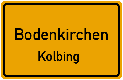 Straßenverzeichnis Bodenkirchen Kolbing