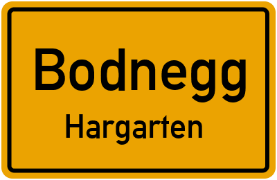 Straßenverzeichnis Bodnegg Hargarten