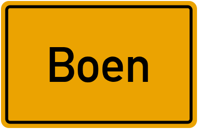 Boen in Niedersachsen