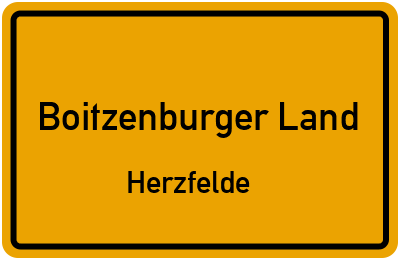 Straßenverzeichnis Boitzenburger Land Herzfelde