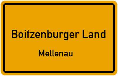 Straßenverzeichnis Boitzenburger Land Mellenau