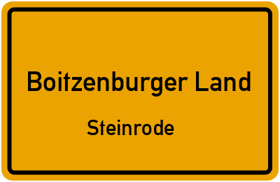 Straßenverzeichnis Boitzenburger Land Steinrode