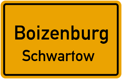 Straßenverzeichnis Boizenburg Schwartow