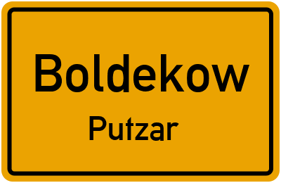Straßenverzeichnis Boldekow Putzar