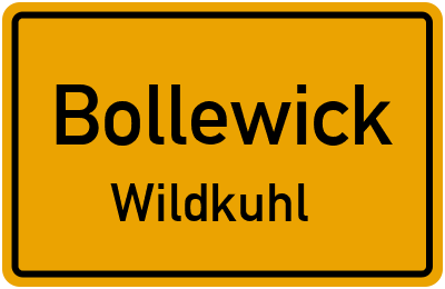 Straßenverzeichnis Bollewick Wildkuhl