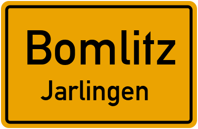 Ortsschild Bomlitz Jarlingen