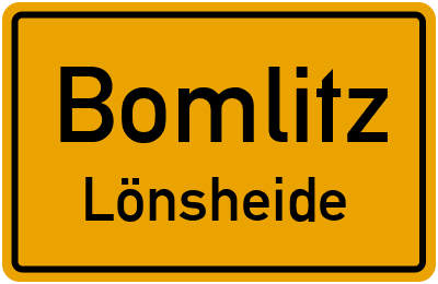 Straßenverzeichnis Bomlitz Lönsheide