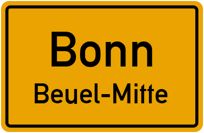 Straßenverzeichnis Bonn Beuel-Mitte