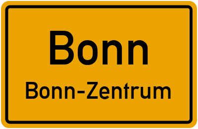 Straßenverzeichnis Bonn Bonn-Zentrum