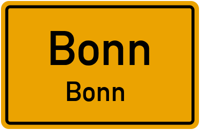 Straßenverzeichnis Bonn Bonn
