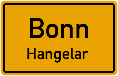 Straßenverzeichnis Bonn Hangelar