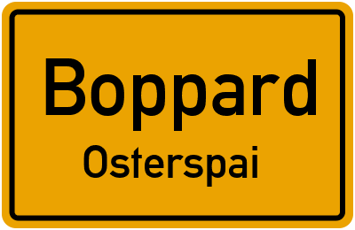 Straßenverzeichnis Boppard Osterspai